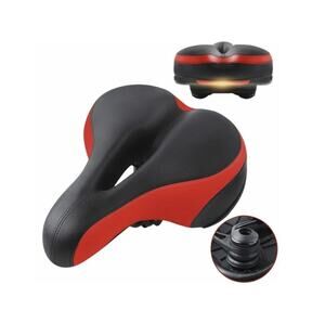 (1X) Puroma Comfortable Bicycle Saddle Bike Seat Dual Shock Absorbing Cushion